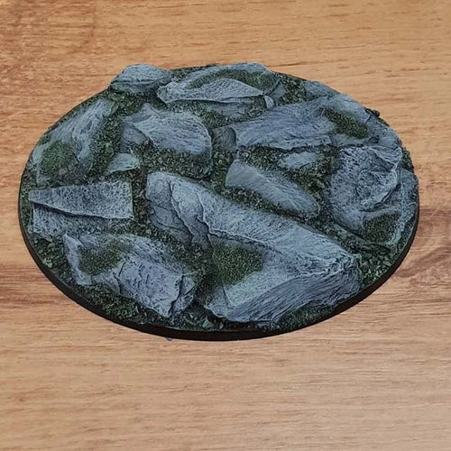 Het maken van een 120mm Leisteen Base ovaal