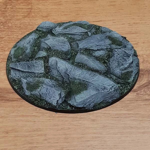 Het maken van een 120mm Leisteen Base ovaal