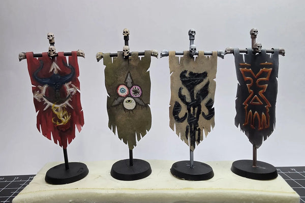 Metalen Banners homemade