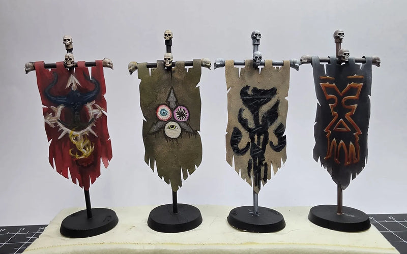 Metalen Banners homemade