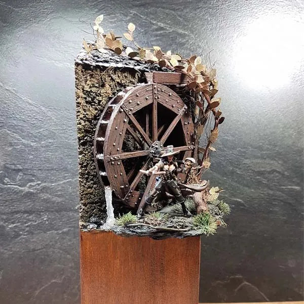 Waterrad Diorama