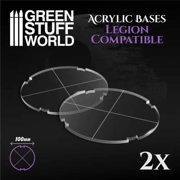 Acrylic Bases -   Round 100 mm (Legion) 10751