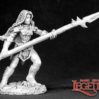 Vernicia Half-Elf Barbarian 02460 (metal)