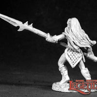 Vernicia Half-Elf Barbarian 02460 (metal)
