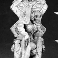 Dark Elf Queen on Throne 02577 (metal)