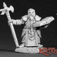 Dwarf Cleric, Grayrune 02601 (metal)