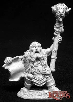 Odum Rumblebeard, Dwarf Wizard 02707 (metal)