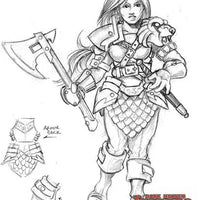 Iris Female Gnome 02772 (metal)