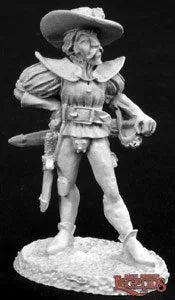 Edward Dumond Human Bard 02775 (metal)