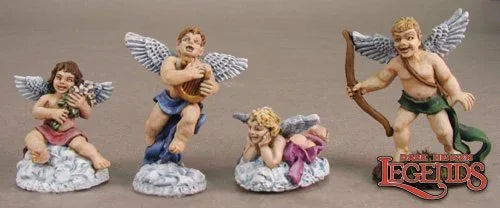 Cupid and Cherubs (4) 02787 (metal)