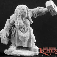 Magda Mintsilver, Female Dwarf 02978 (metal)