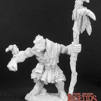 Quosk Ravensire, Half-Orc Druid 02980 (metal)