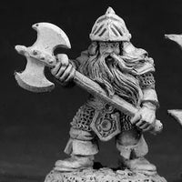 Gar Ironhorn Dwarf Fighter 03002 (metal)