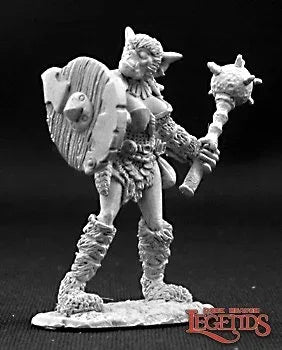 Ferrunk, Female Bugbear Cleric 03263 (metal)