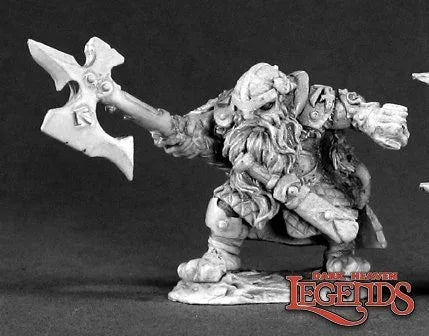 Thorvald, Dwarf Hero 03386 (metal)