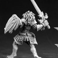 Na'Kaat, Female Half Dragon Paladin 03403 (metal)