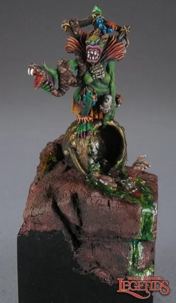 Ghoul Witch on Cauldron 03453 (metal)