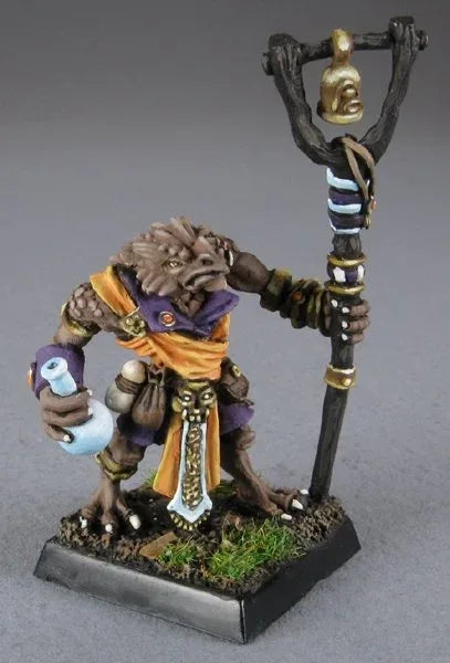 Kasham, Reptus Wizard Dragonman Wizard 03476 (metal)