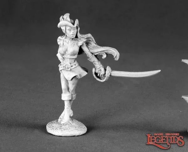 Lauren Silversail, Female Elf Pirate 03482 (metal)