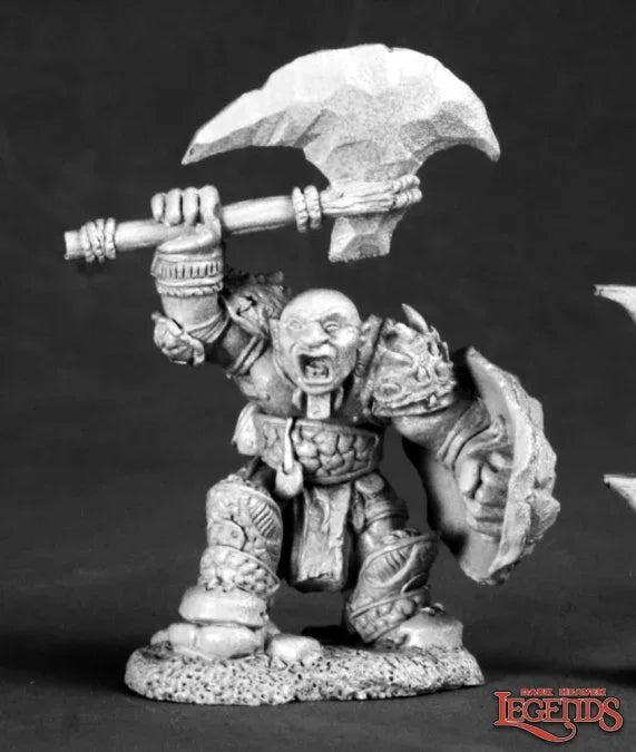 Lorgun Duneflint Dwarf Barbarian 03546 (metal)
