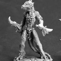 Lizardman Shaman Metal 03607