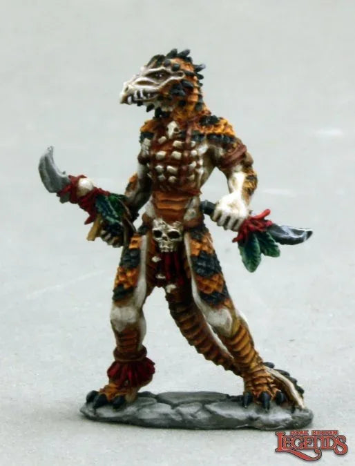 Lizardman Shaman Metal 03607