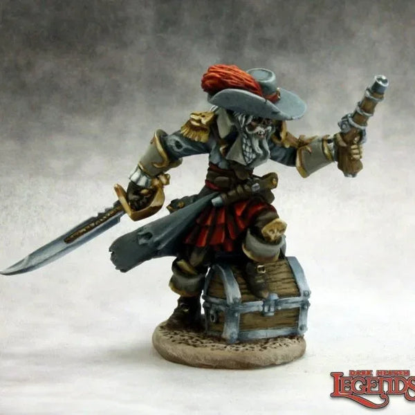 Captain Razig, Undead Pirate 03615 (metal)