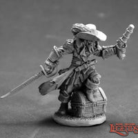 Captain Razig, Undead Pirate 03615 (metal)