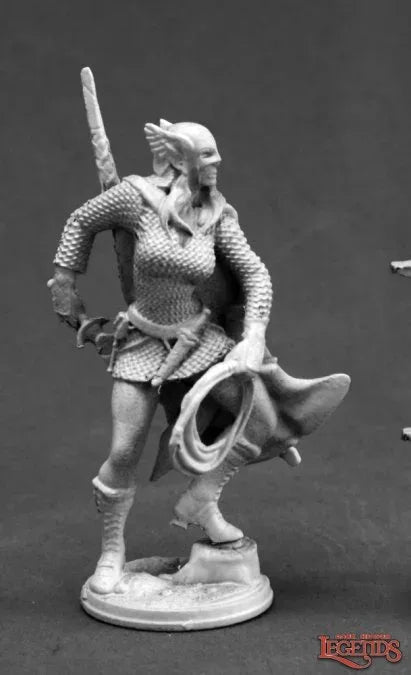 Elf Fighter, Aeolyrnithan 03669 (metal)