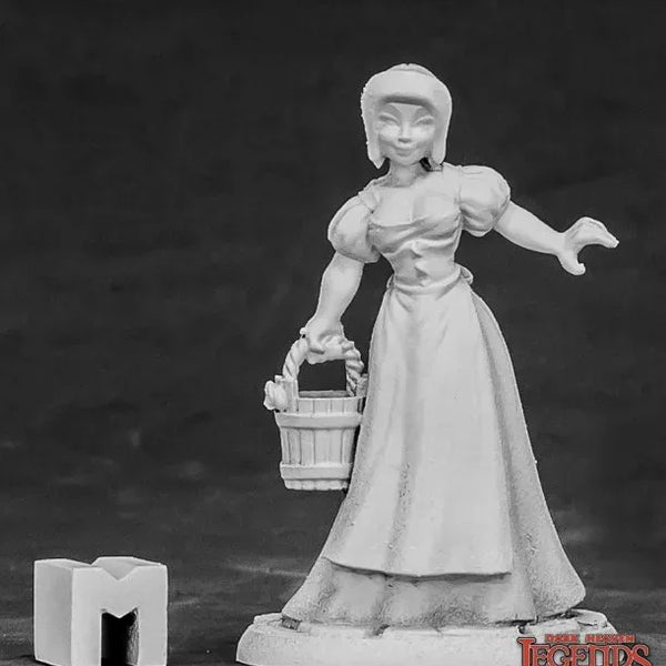 Milk Maid Townsfolk 03857 (metal)