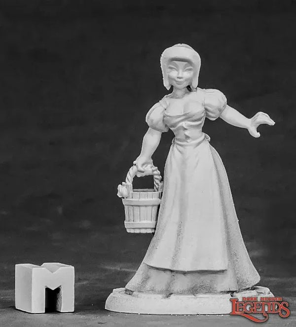 Milk Maid Townsfolk 03857 (metal)