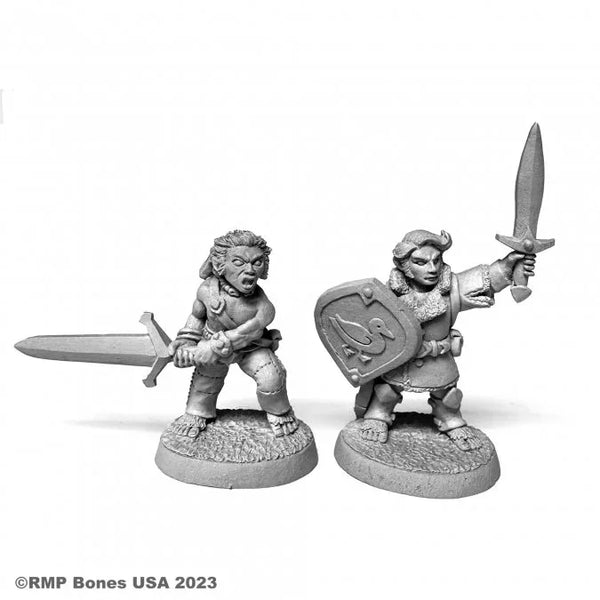 Halfling Fighter and Barbarian 07102