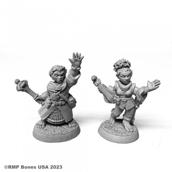 Halbling-Kleriker und Barde 07103