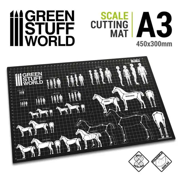 Scale Cutting Mat A3 - Snijmat 1002