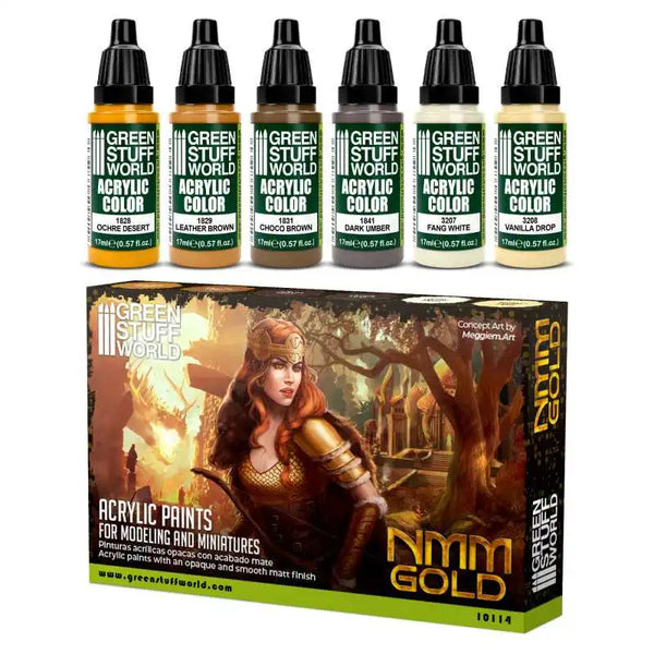 GSW Paint Set - NMM Gold 10114