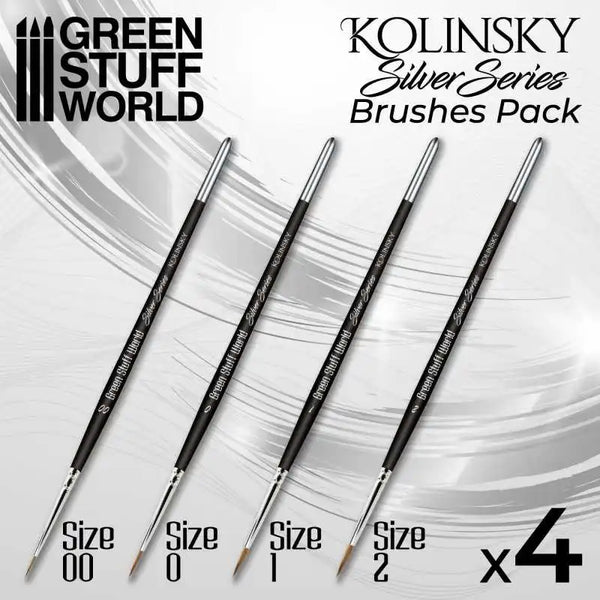 SILVER SERIES Kolinsky Brush Set 10193