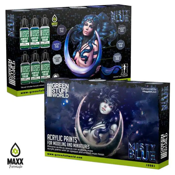 Paint Set - Misted Blue 10201