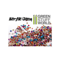 Mikro-Acryl-Edelsteine ​​– 1 mm bis 2,5 mm 1033
