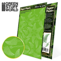 Paper Plants - Lasercut Paper Plants Fern 10363