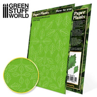 Papieren Planten - Lasercut Paper Plants Burdock 10365