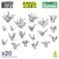 3D printed set - Dry Bushes 10406