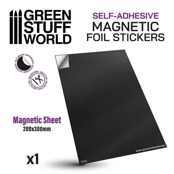 Magnetic Sheet - Self Adhesive 1046