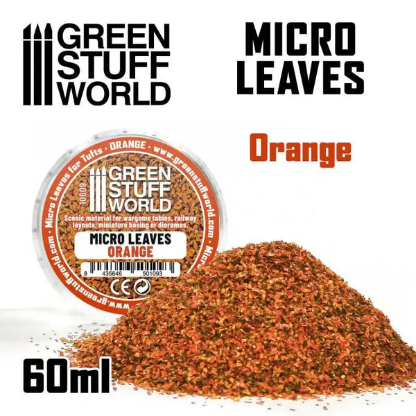 Leaves Mini / Micro Leaves Orange Mix 10609