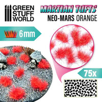 Martian Fluor Tufts - NEO-MARS ORANGE 10678