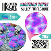 Marsianische Fluoreszenzbüschel 6 mm - SULLEY PURPUR-BLAU 10685
