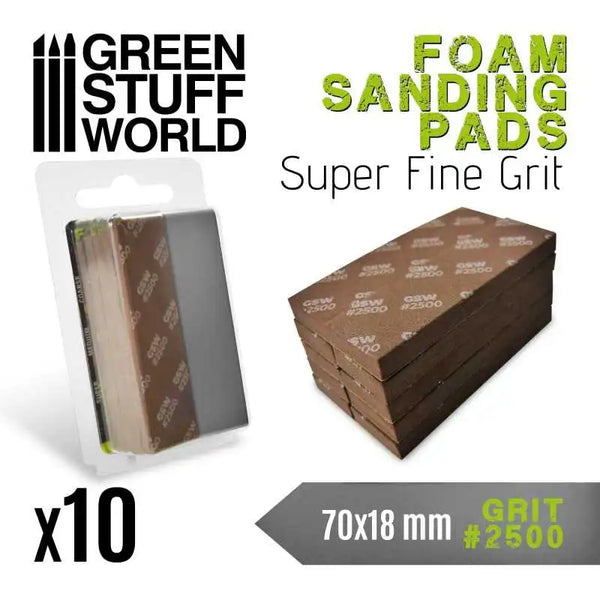 Foam Sanding Pads 2500 grit 10775