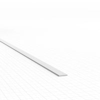 Green Stuff World uPVC Plasticard - Profile Xtra-thin 0.25mm x 2mm 10824