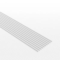 Green Stuff World uPVC Plasticard - Thin 0.50mm x 1mm 10833