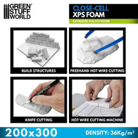 Closed cell XPS foam 30mm 200x300 10983
