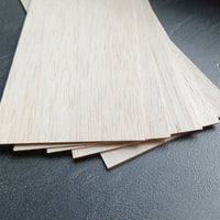 Scenery en Zo Balsa Planken